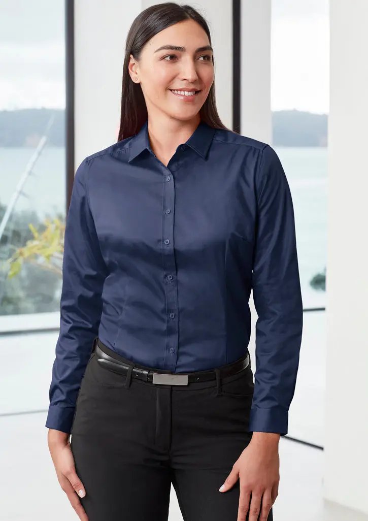 Biz Collection Women's Dalton Long Sleeve Shirt S522LL Metro Workwear